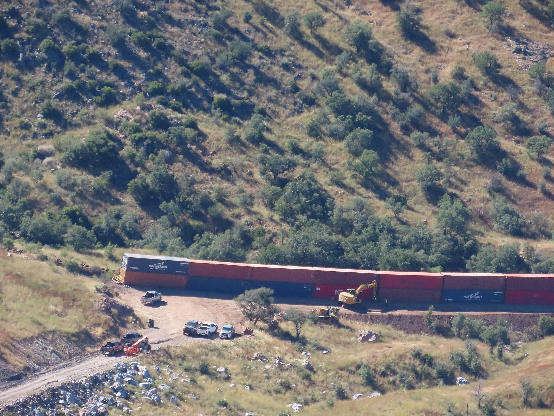 Border Patrol's El Paso Sector says the wall segment near Lordsburg, New Mexico is finished. Two DHS determinations in the Federal Register, and CBP's own mileage counts, are the record that tests the promise the primary wall is nearly done.