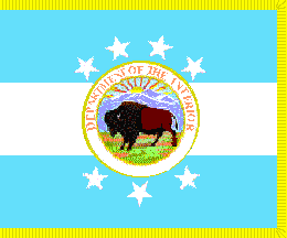 Flag of the United States Secretary of the Interior (1917-1934)